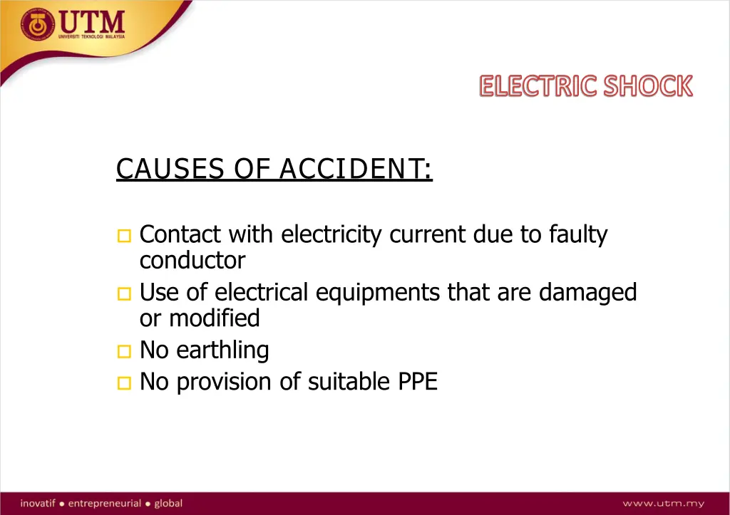 electric shock