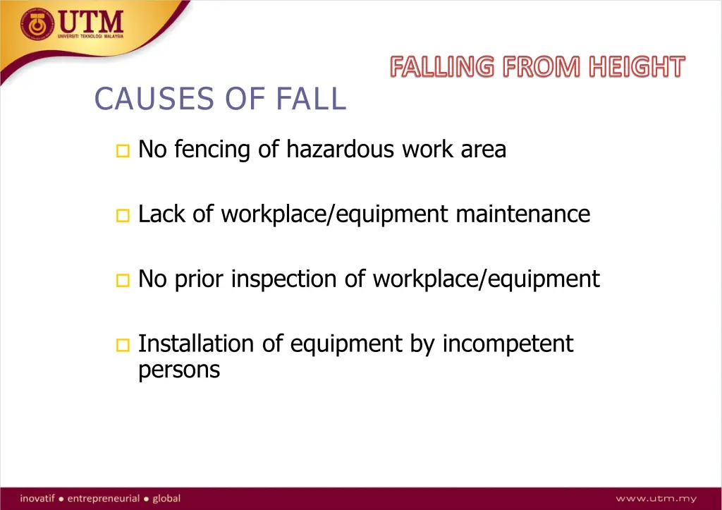 falling from height 1