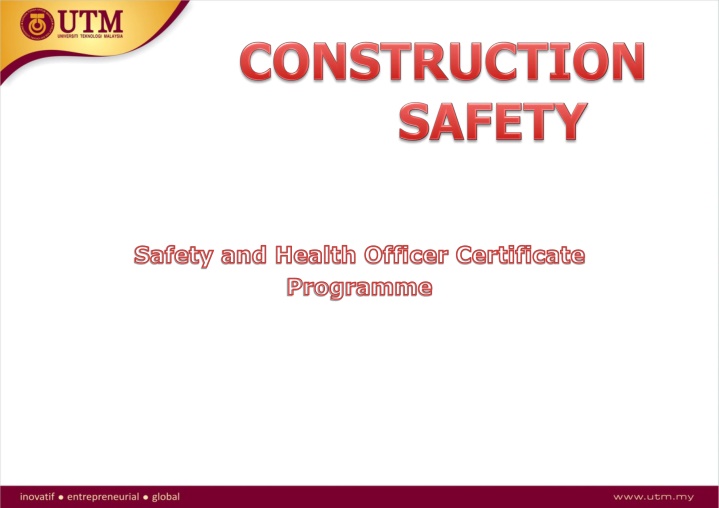 safety and health officer certificate programme