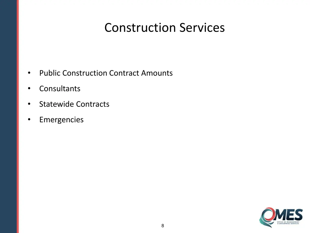 construction services