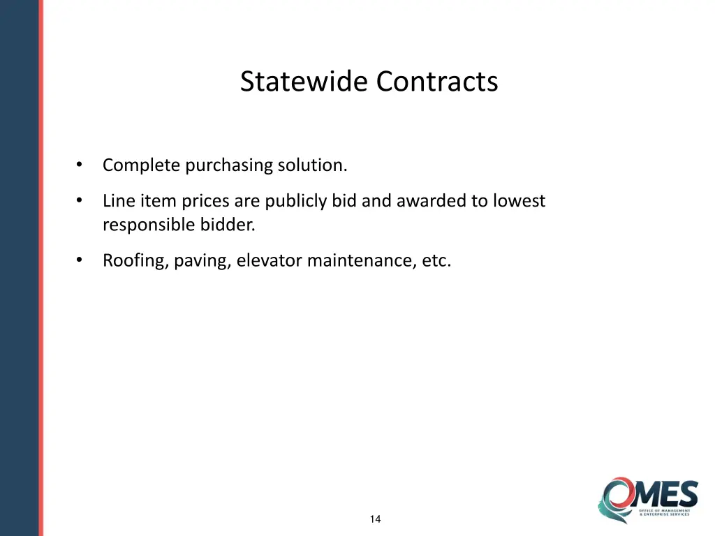 statewide contracts