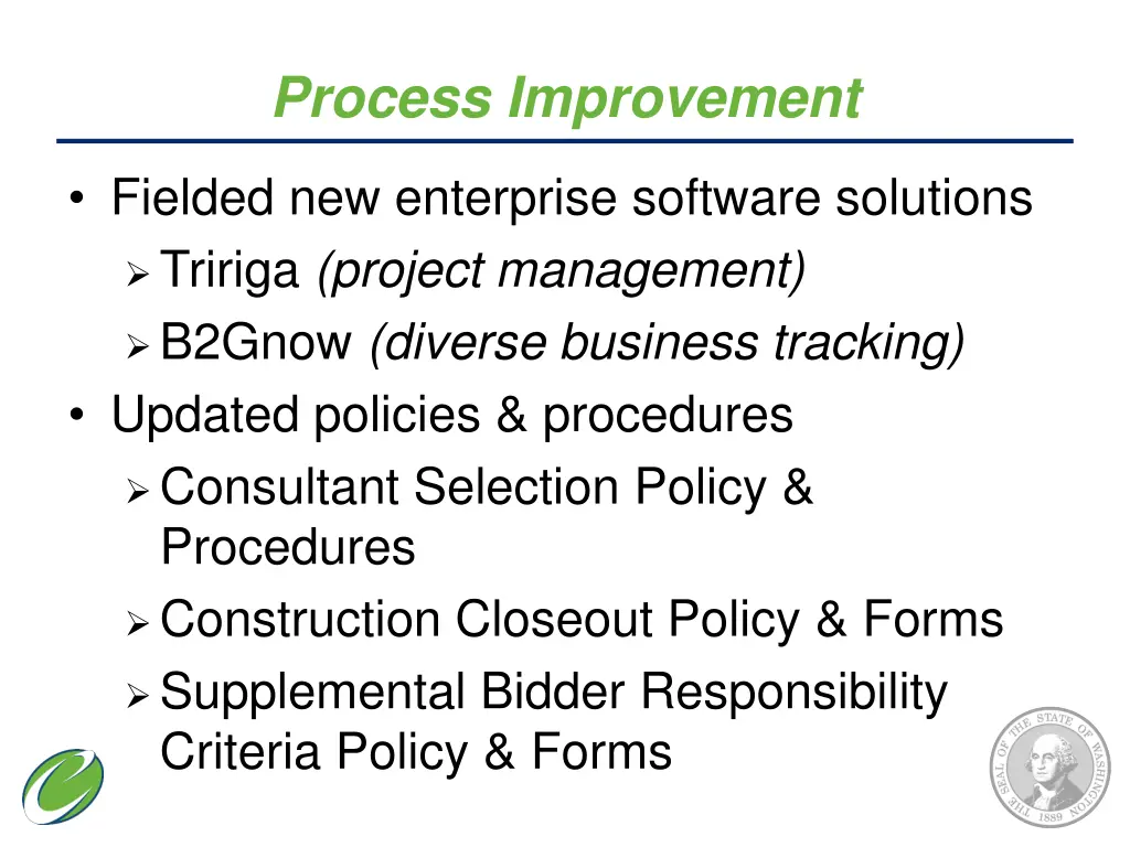 process improvement