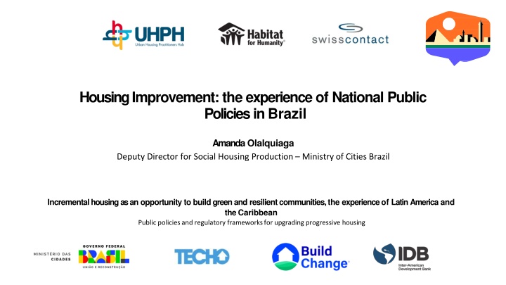 housing improvement the experience of national