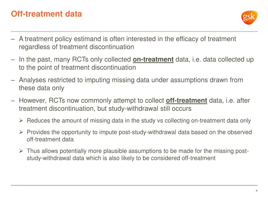 off treatment data