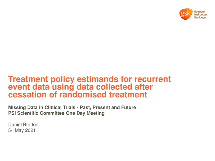 treatment policy estimands for recurrent event
