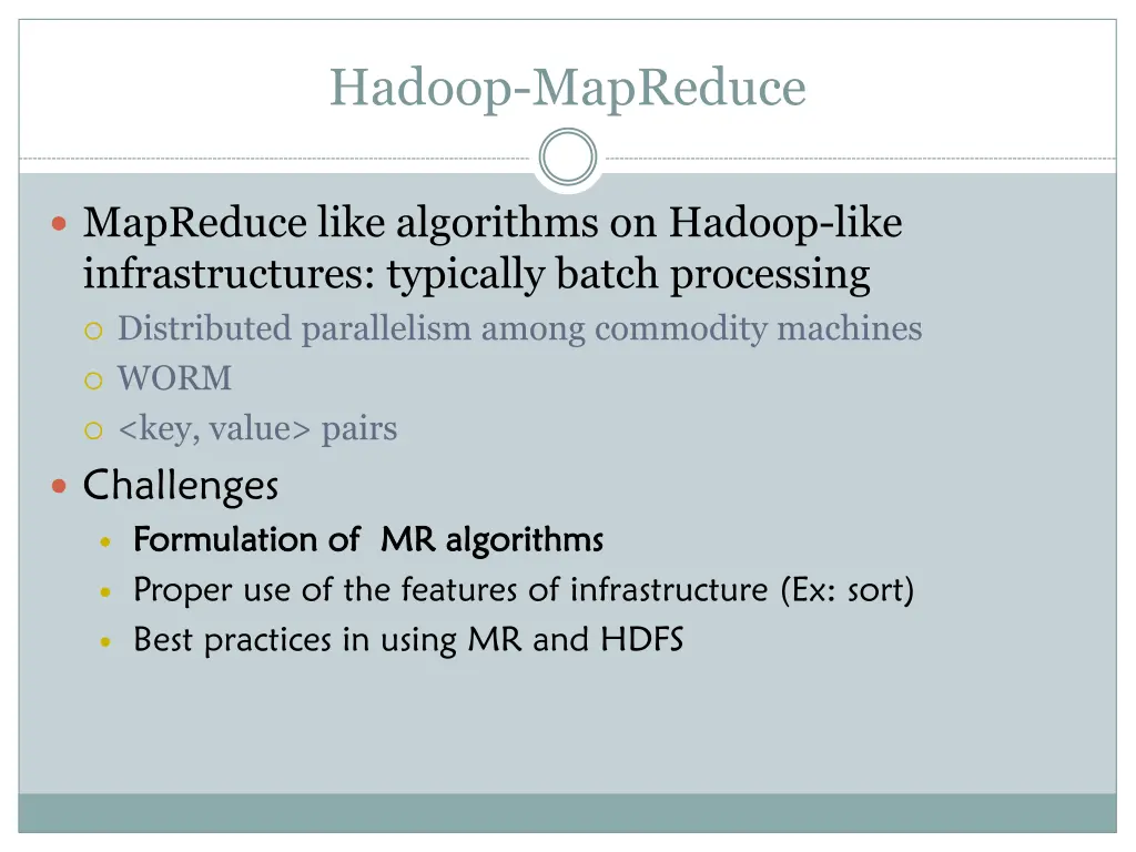 hadoop mapreduce