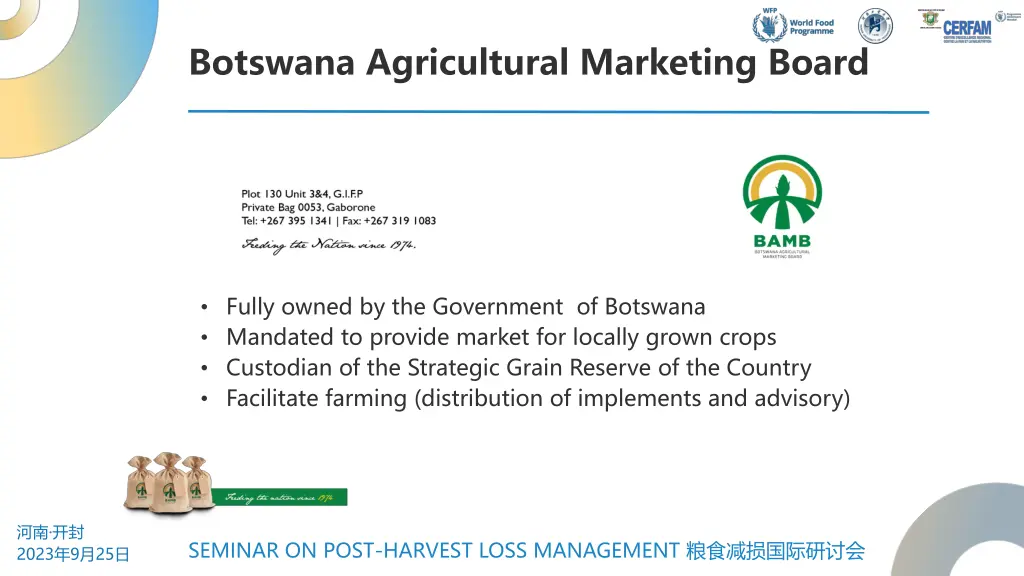 botswana agricultural marketing board