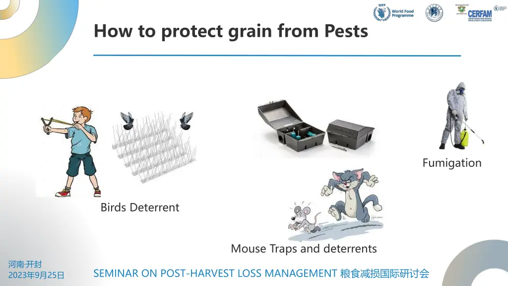 how to protect grain from pests