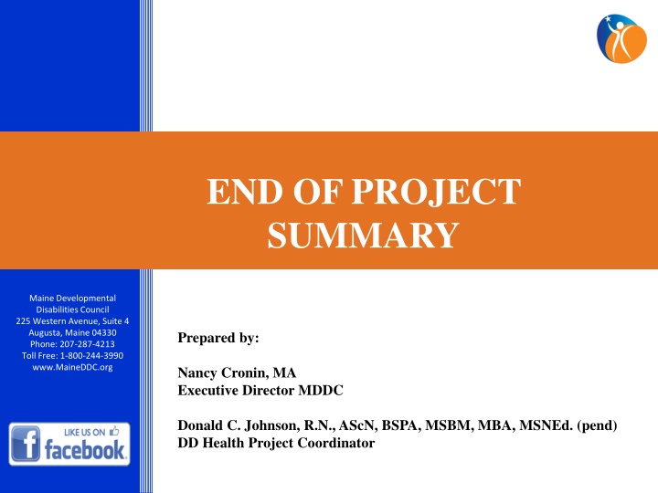 end of project summary