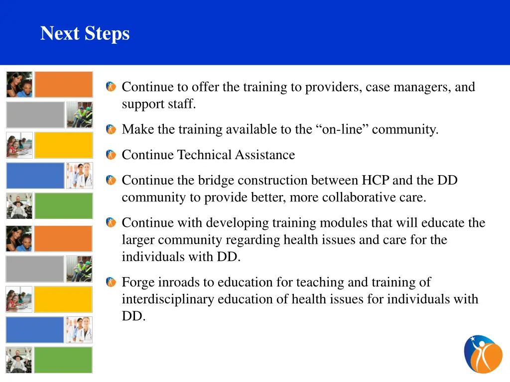 next steps