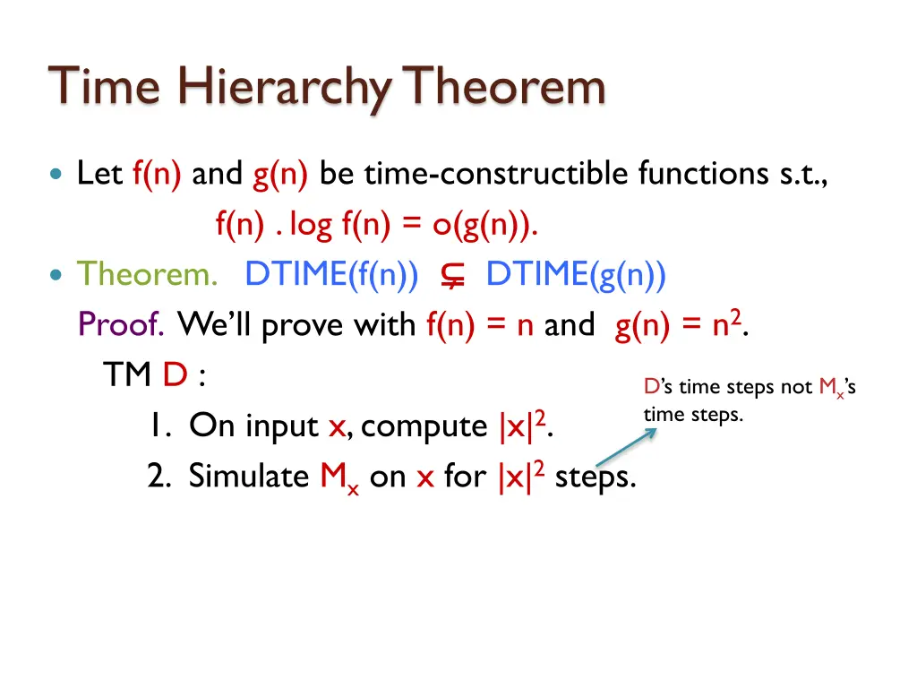 time hierarchy theorem 7