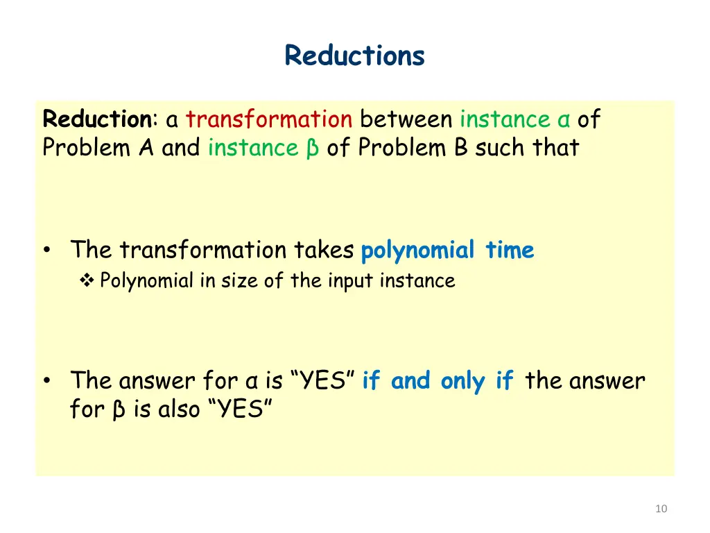 reductions