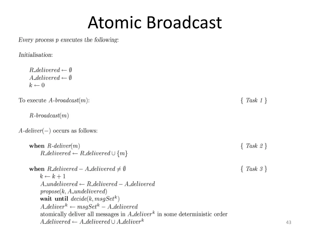atomic broadcast 2