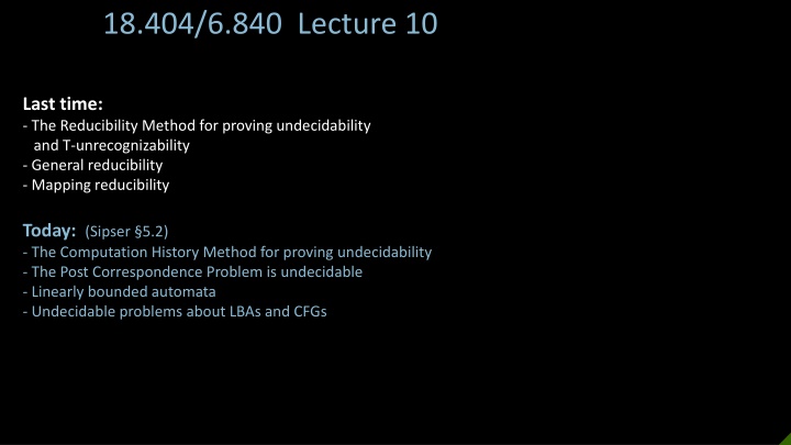 18 404 6 840 lecture 10