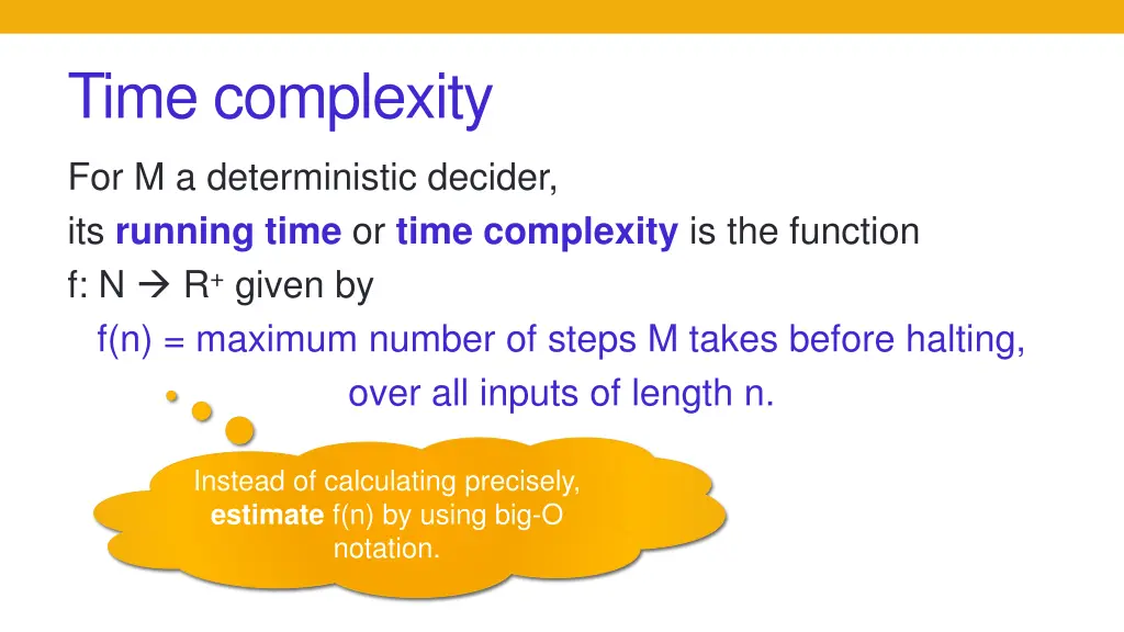 time complexity 1
