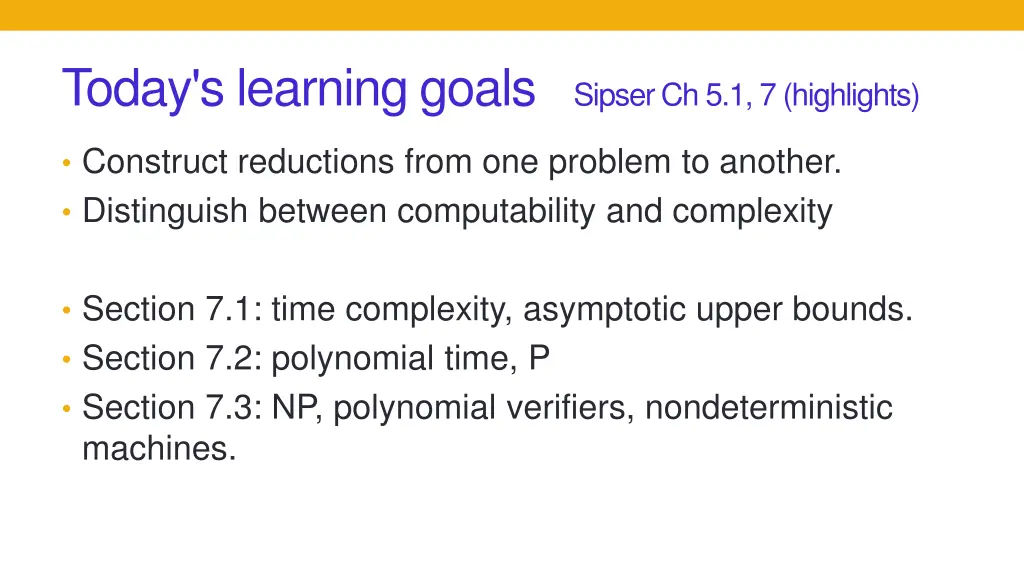 today s learning goals