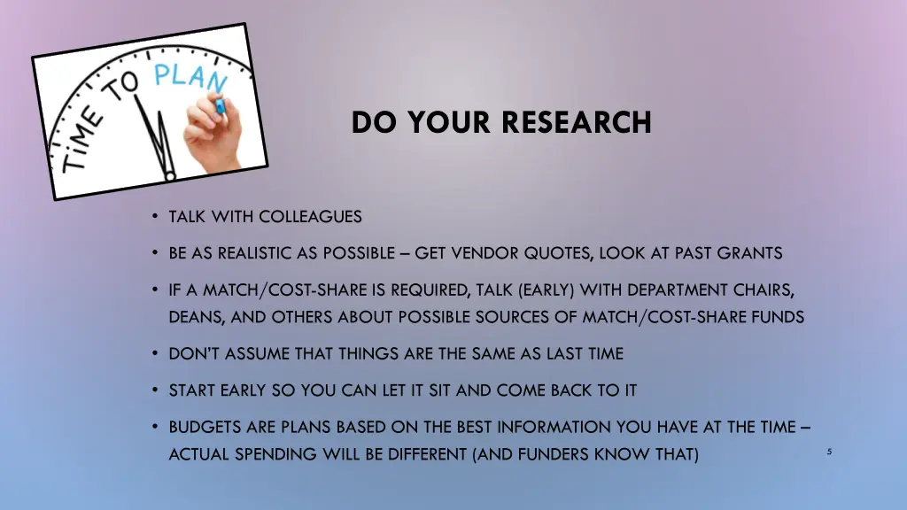 do your research