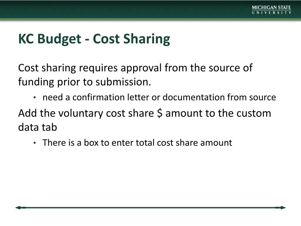 kc budget cost sharing 1