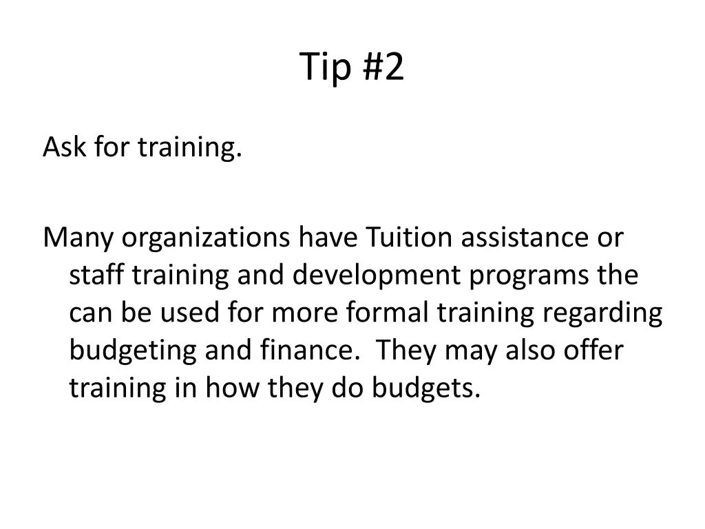 tip 2