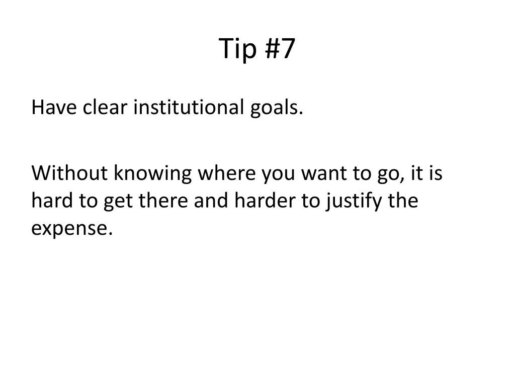 tip 7