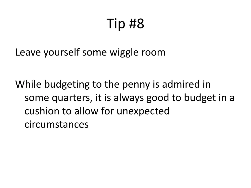 tip 8