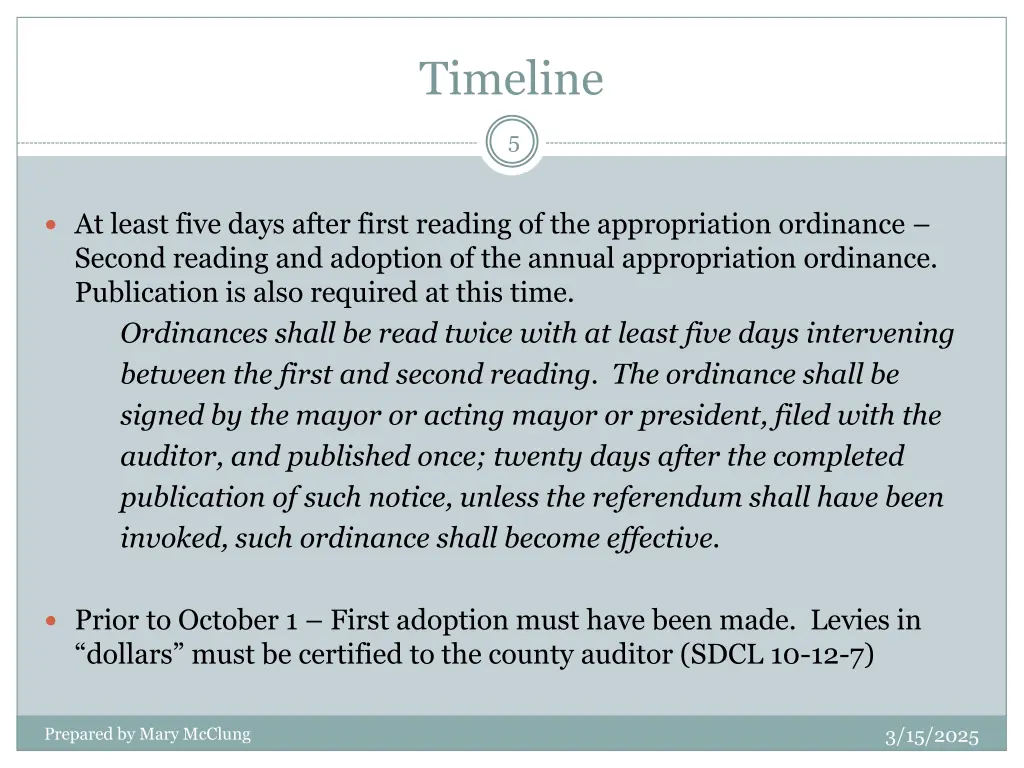 timeline 1