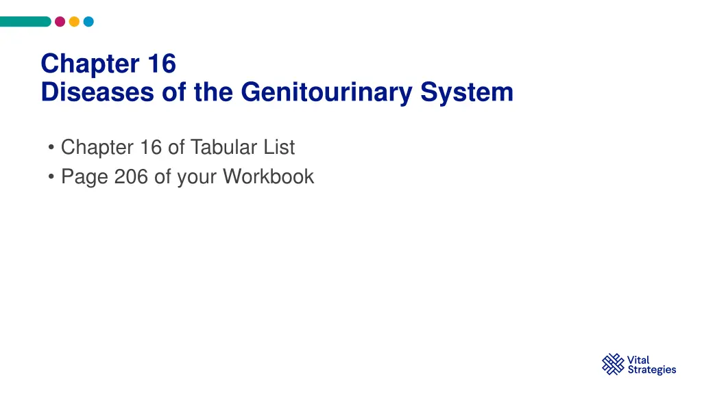chapter 16 diseases of the genitourinary system