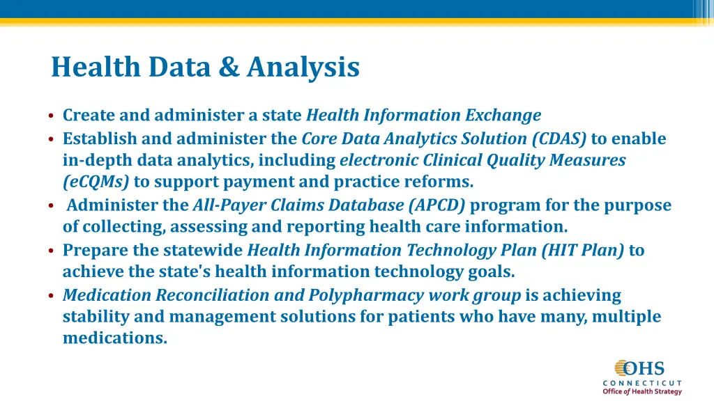 health data analysis