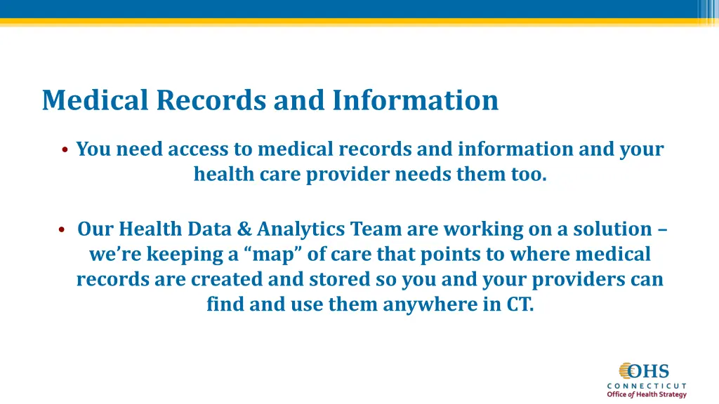 medical records and information 1