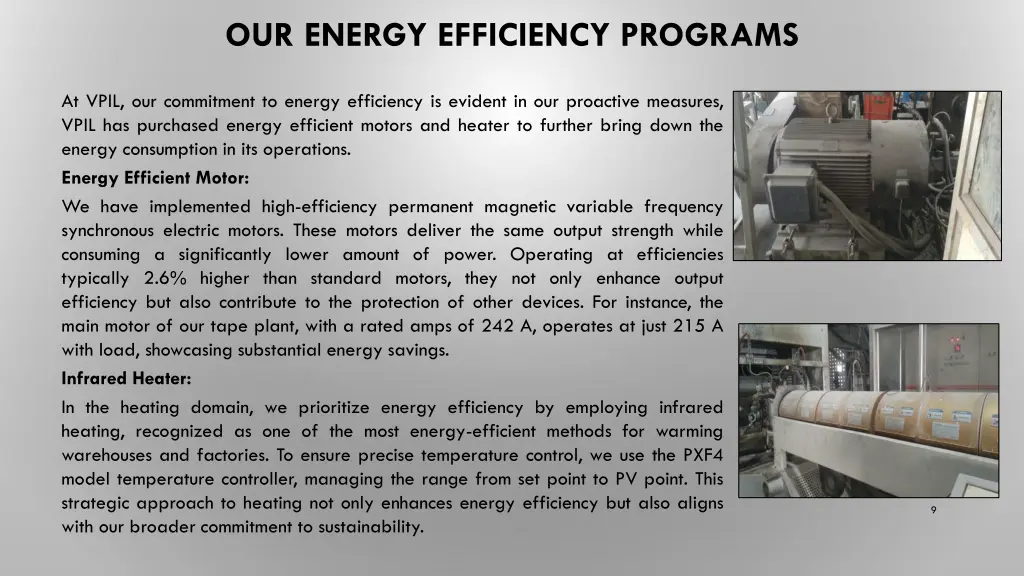 our energy efficiency programs