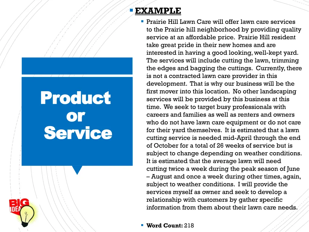 example prairie hill lawn care will offer lawn