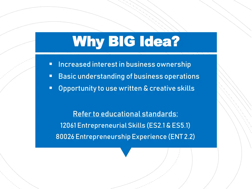 why big idea why big idea