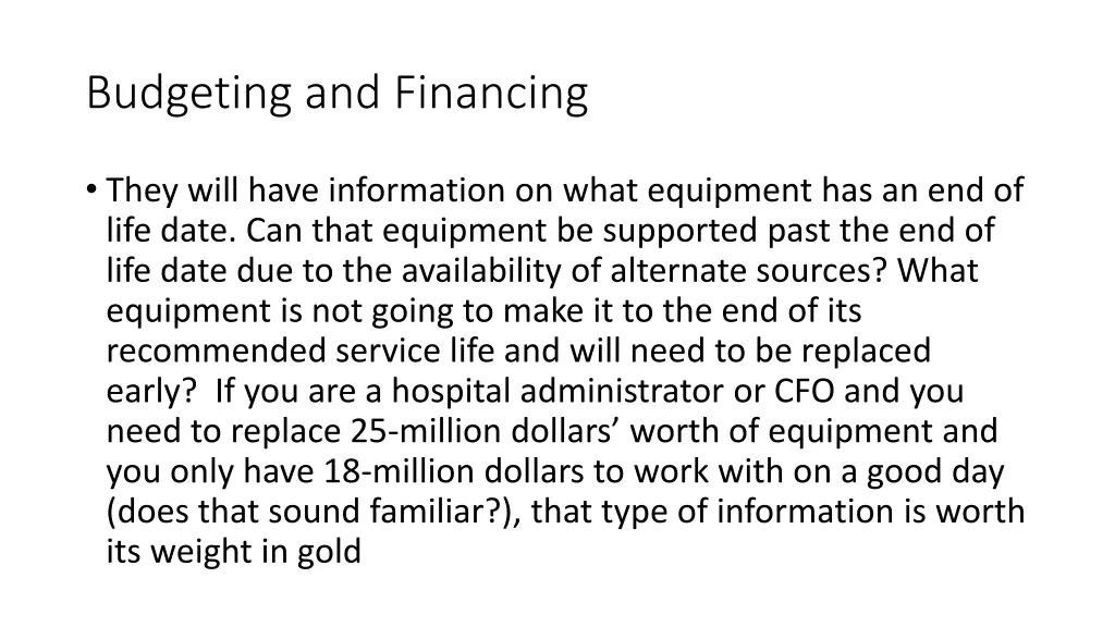 budgeting and financing 4