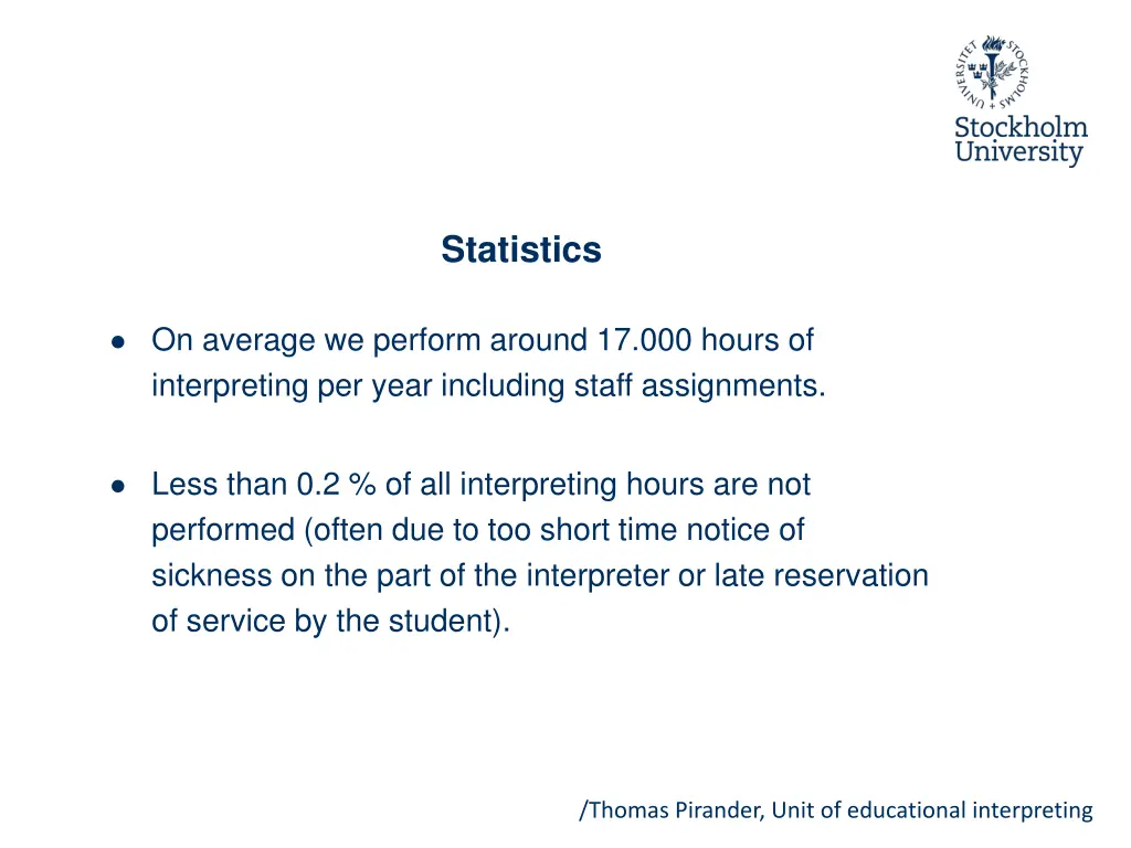 thomas pirander unit of educational interpreting 16