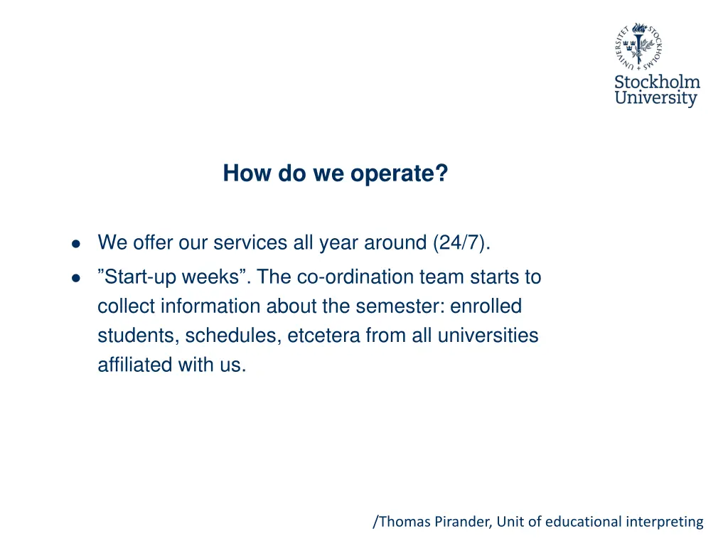thomas pirander unit of educational interpreting 7