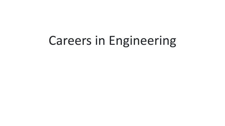 careers in engineering