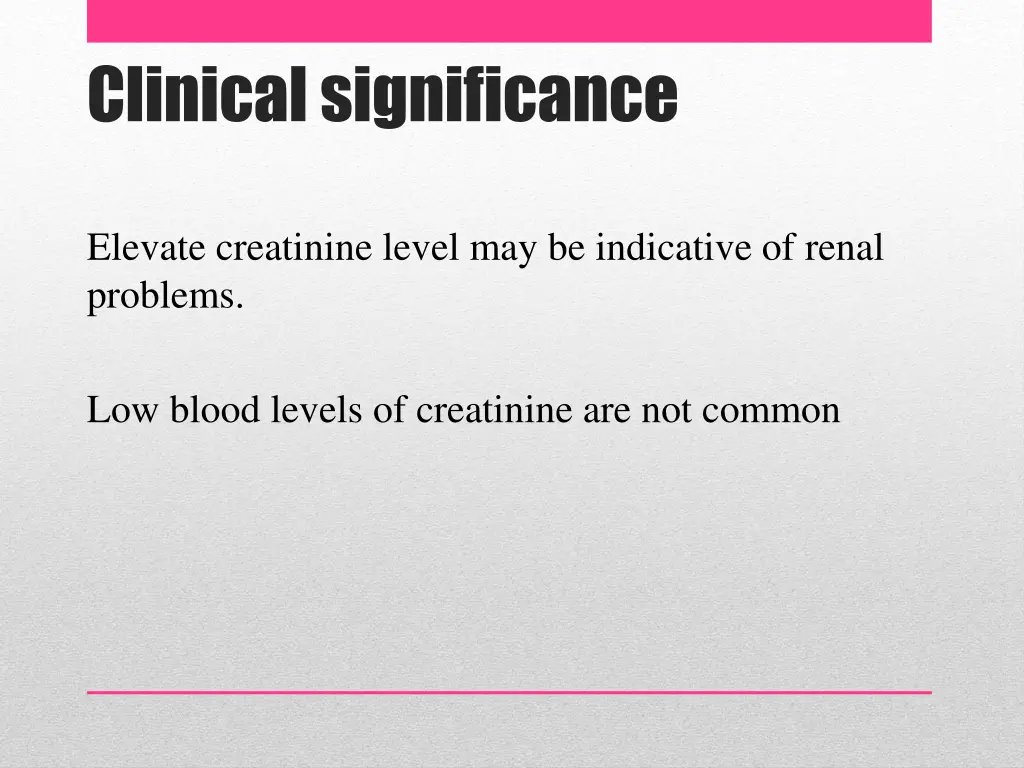 clinical significance