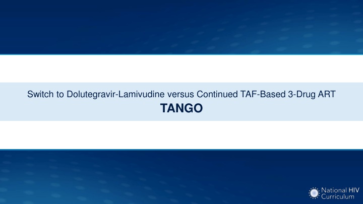 switch to dolutegravir lamivudine versus