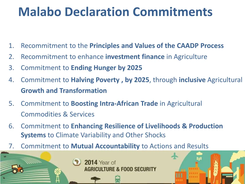 malabo declaration commitments
