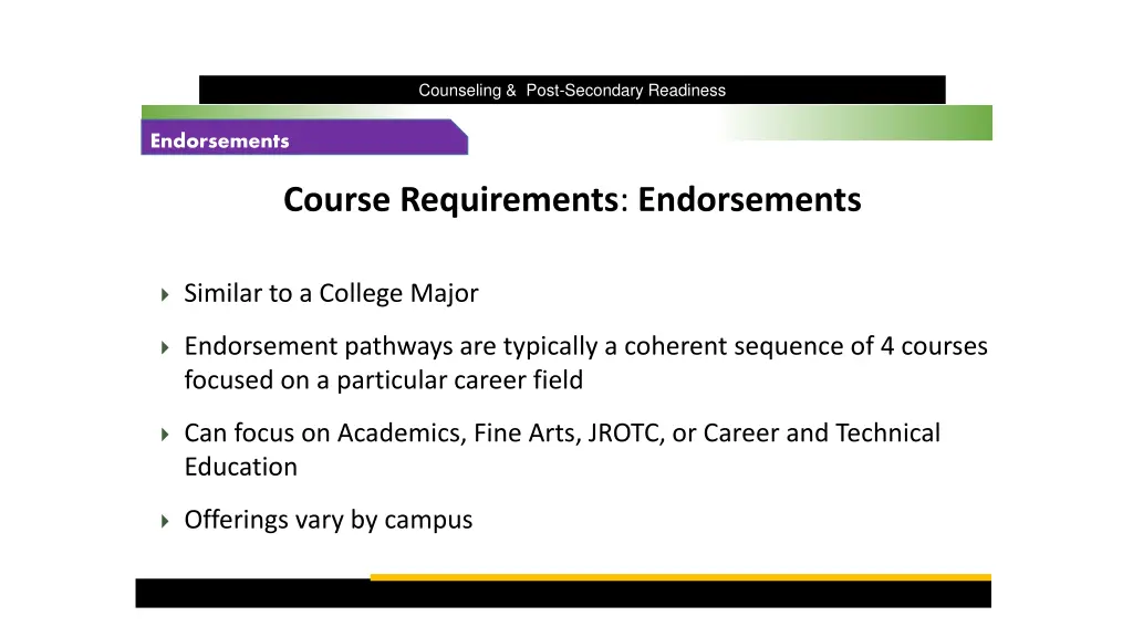counseling post secondary readiness 14