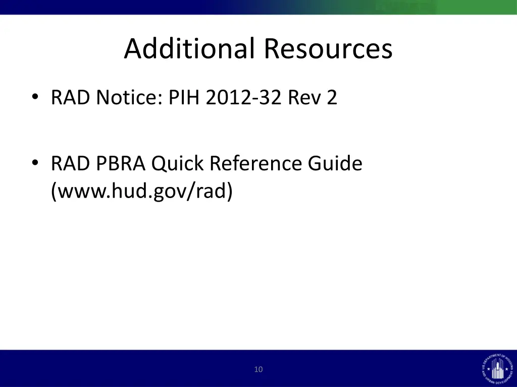 additional resources