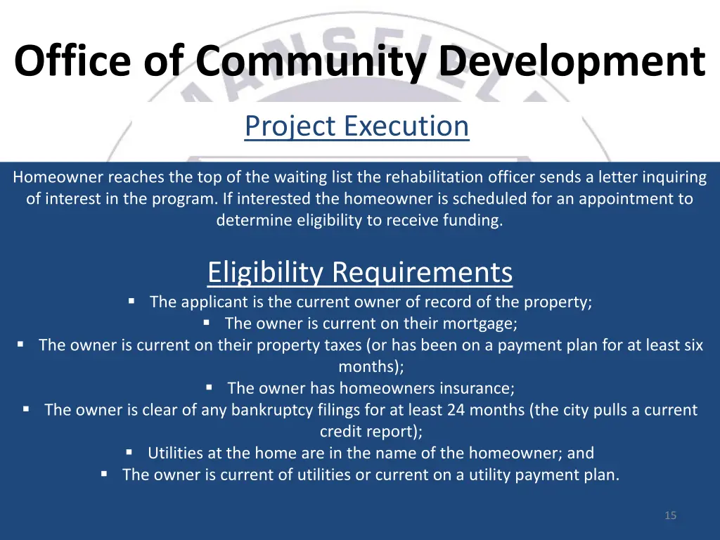 office of community development 11