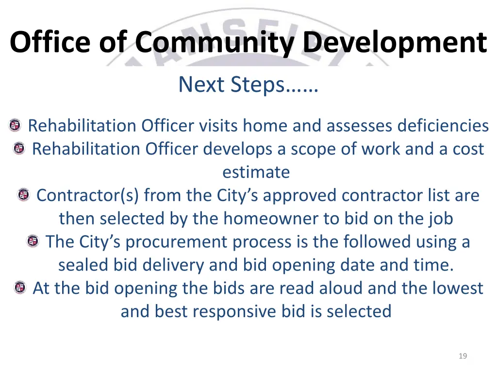 office of community development 12