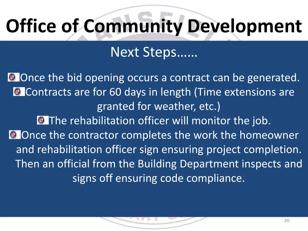office of community development 13