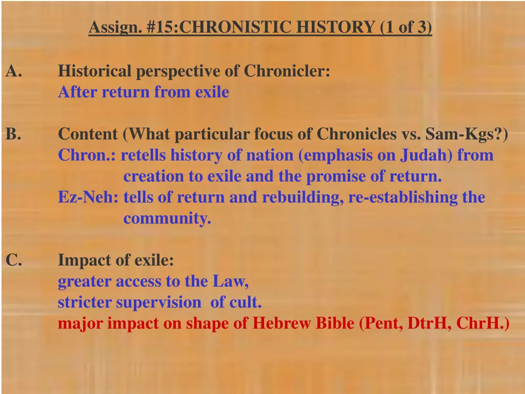 assign 15 chronistic history 1 of 3
