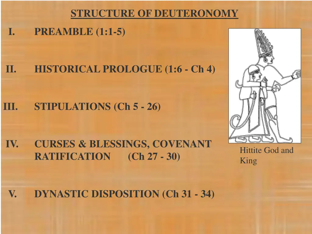 structure of deuteronomy