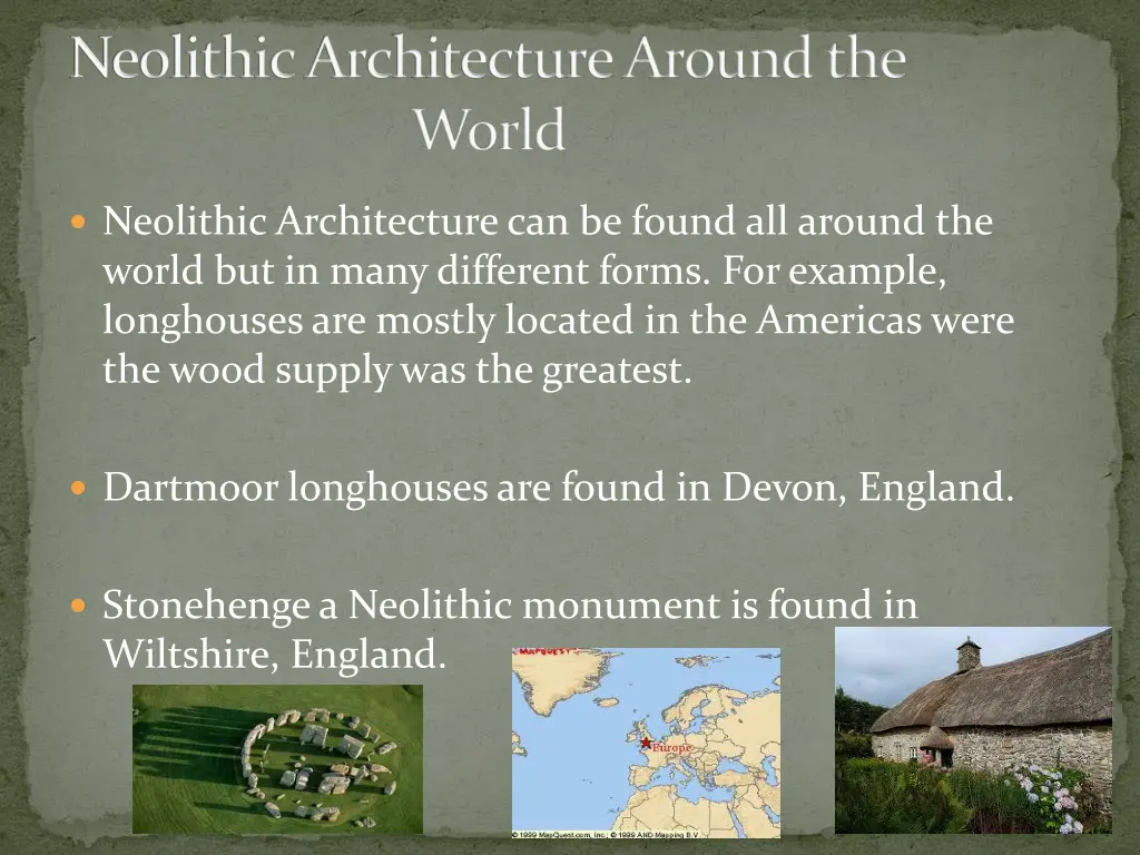 neolithic architecture around the world