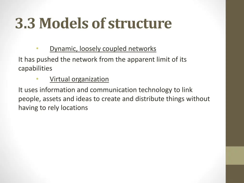 3 3 models of structure 8