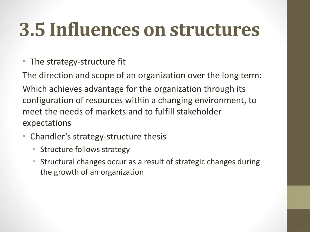 3 5 influences on structures 1