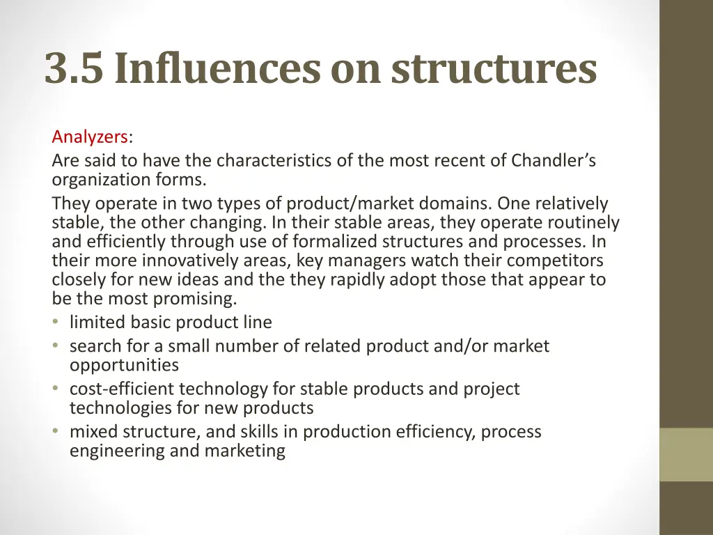 3 5 influences on structures 4